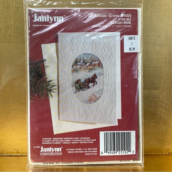 Christmas Cross Stitch Kit - Picture 1 of 7